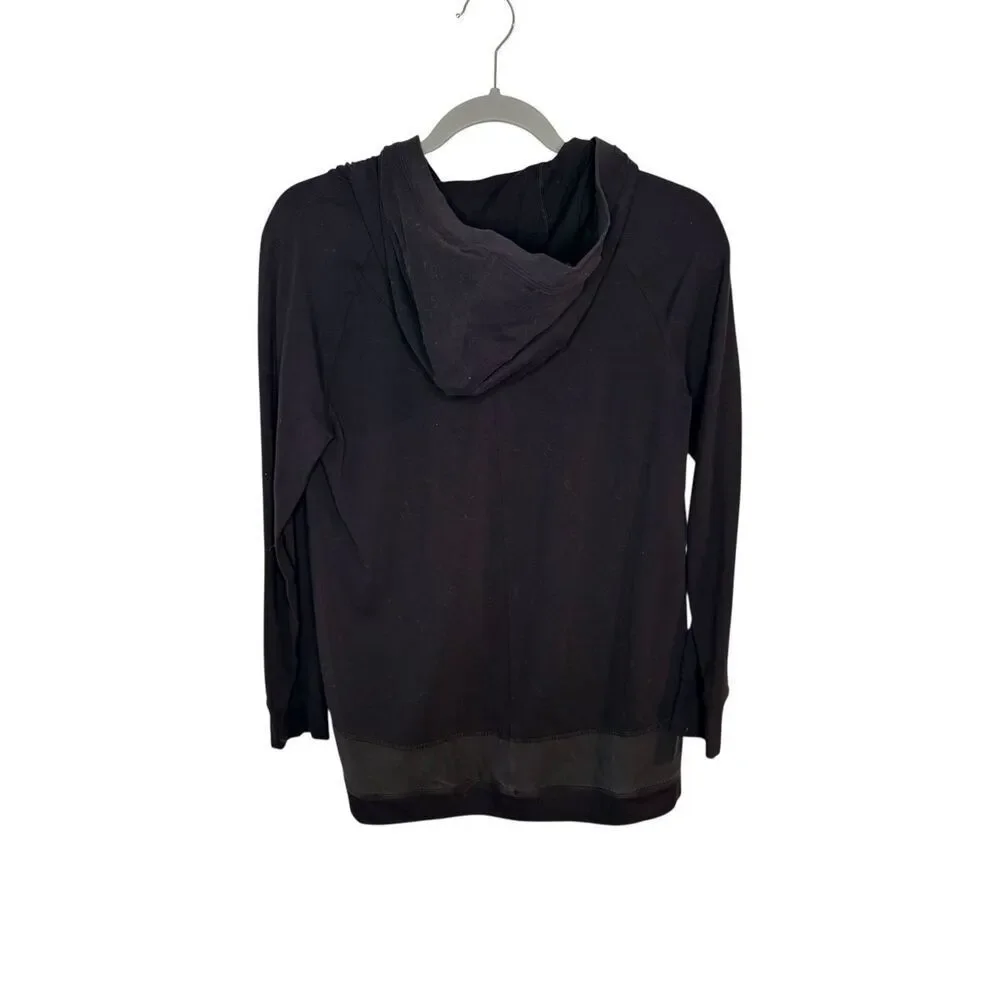 Lululemon Starting Place Hoodie Black Size 4 - Picture 6 of 9